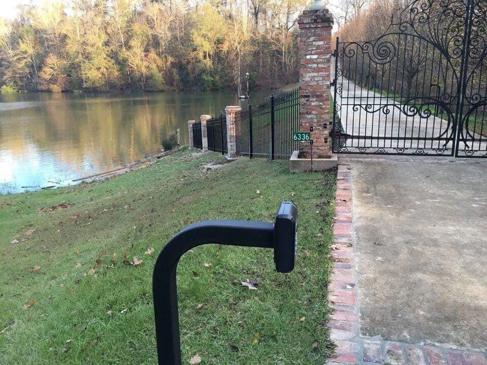 Gate access keypad installed by Ultimate Technologies